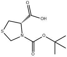 Boc-D-Thz-OH Chemical Structure