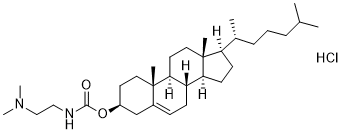 DC-Cholesterol HCl 结构式