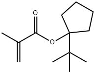 1-(tert-Butyl)cyclopentyl methacrylate Chemical Structure