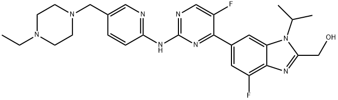 Abemaciclib metabolite M20 Chemical Structure