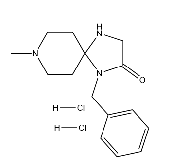 Simufilam dihydrochloride 结构式