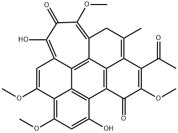 Hypocrellin B Chemical Structure