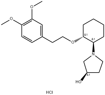Vernakalant hydrochloride 结构式