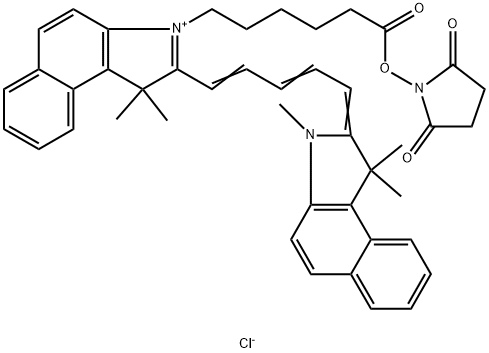 Cyanine5.5 NHS ester Chemical Structure