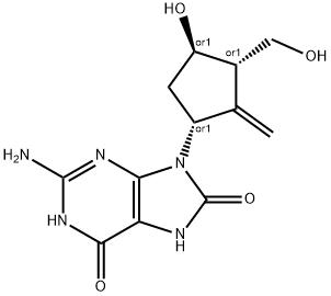 8-Hydroxy Entecavir Chemical Structure