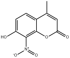 7-Hydroxy-4-methyl-8-nitrocoumarin Chemical Structure