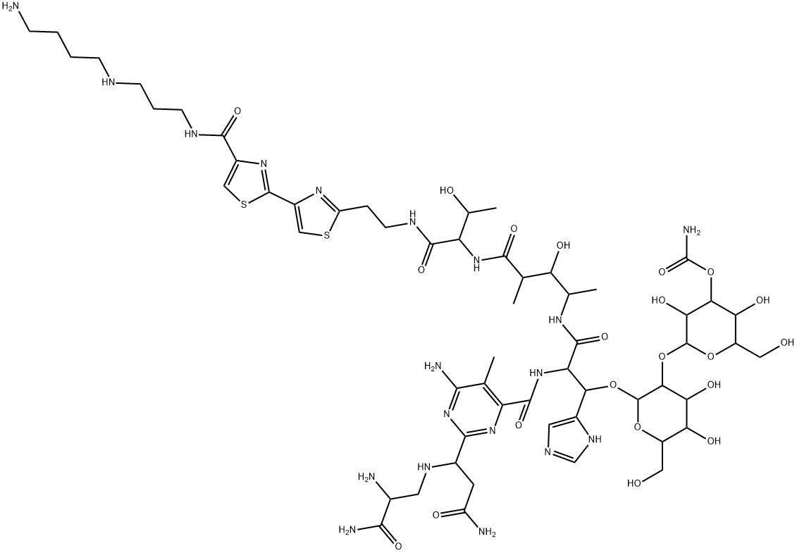 Bleomycin A5 Chemical Structure