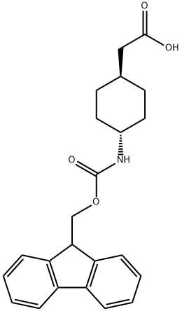 Fmoc-1,4-trans-ACHA-OH 结构式