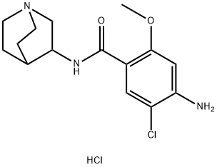 Zacopride hydrochloride 结构式