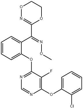 Fluoxastrobin 结构式