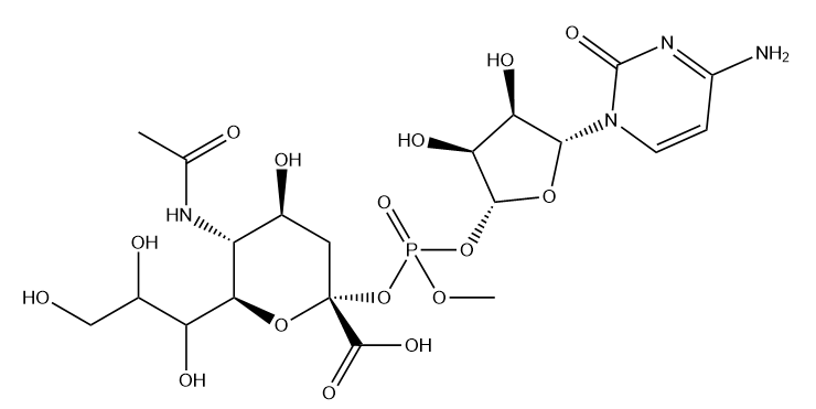 CMP acetylneuraminic acid Chemical Structure