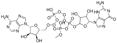 Guanosine-P3-Adenosine-5',5'-Triphosphate Chemical Structure