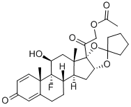 Amcinonide Chemical Structure
