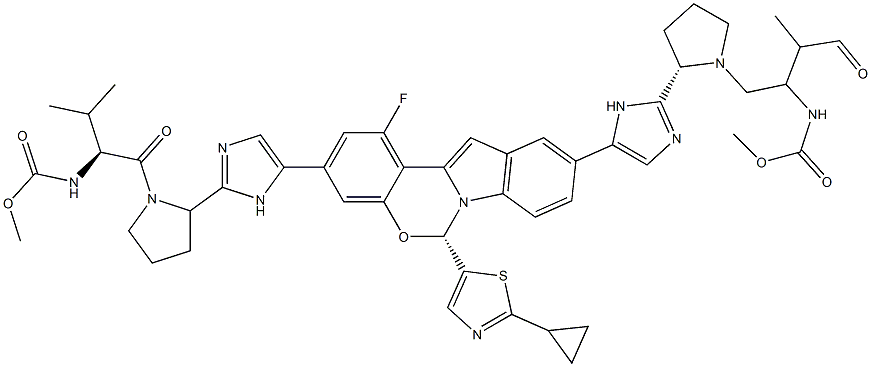 Ruzasvir Chemical Structure
