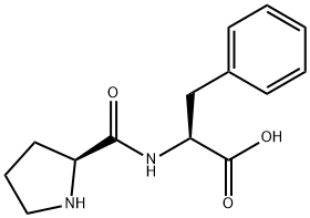 L-Prolyl-L-phenylalanine Chemical Structure