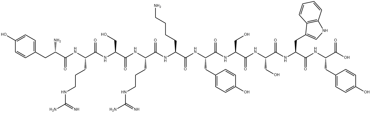 Decapeptide-12 Chemical Structure