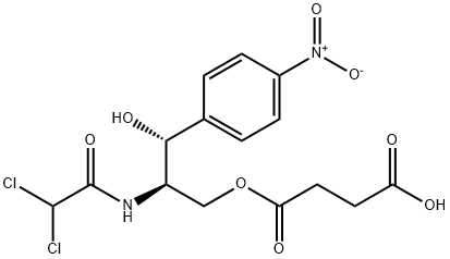 Chloramphenicol succinate Chemical Structure