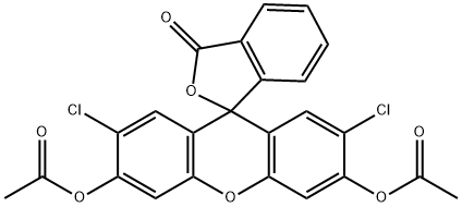 Diacetyldichlorofluorescein Chemical Structure