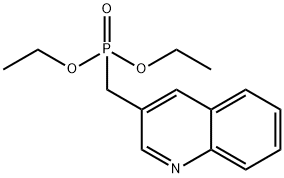 Diethyl (quinolin-3-ylmethyl)phosphonate Chemical Structure