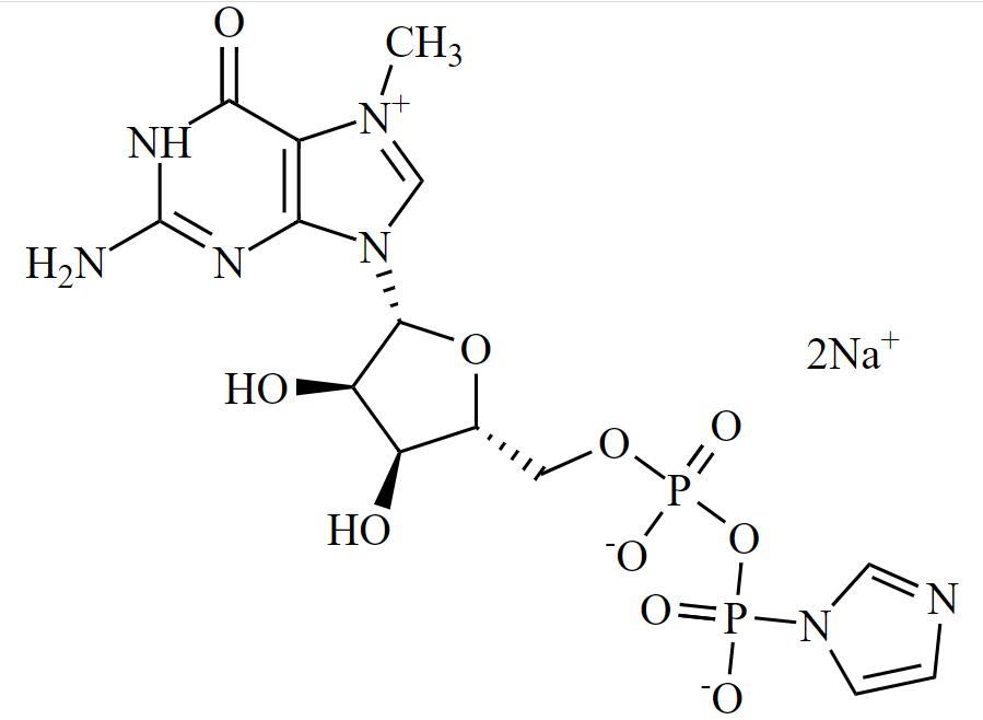 Guanosine Impurity 4 Disodium Salt Chemical Structure