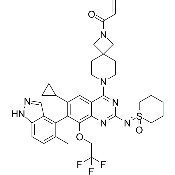 KRAS G12C inhibitor 54 Chemical Structure