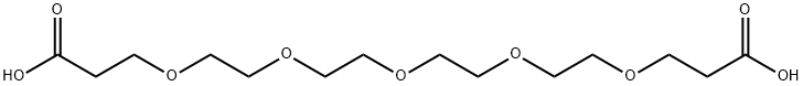 Bis-PEG5-acid Chemical Structure