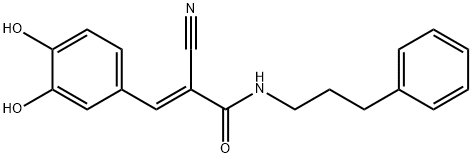 Tyrphostin AG 555 Chemical Structure