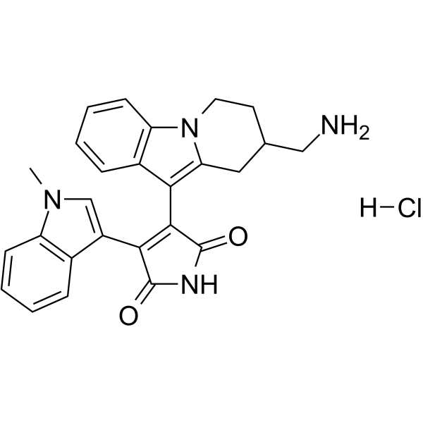 Bisindoylmaleimide X HCl Chemical Structure