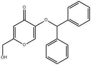 5-(Benzhydryloxy)-2-(hydroxymethyl)-4H-pyran-4-one Chemical Structure