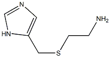 2-(1H-imidazol-5-ylmethylsulfanyl)ethanamine Chemical Structure