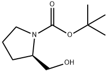 Boc-D-prolinol Chemical Structure