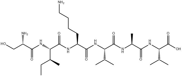 Hexapeptide-10 结构式
