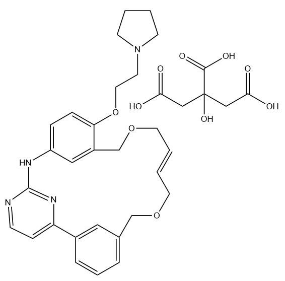 Pacritinib citrate Chemical Structure