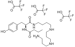 Philanthotoxin 433 tris(trifluoroacetate) salt Chemical Structure