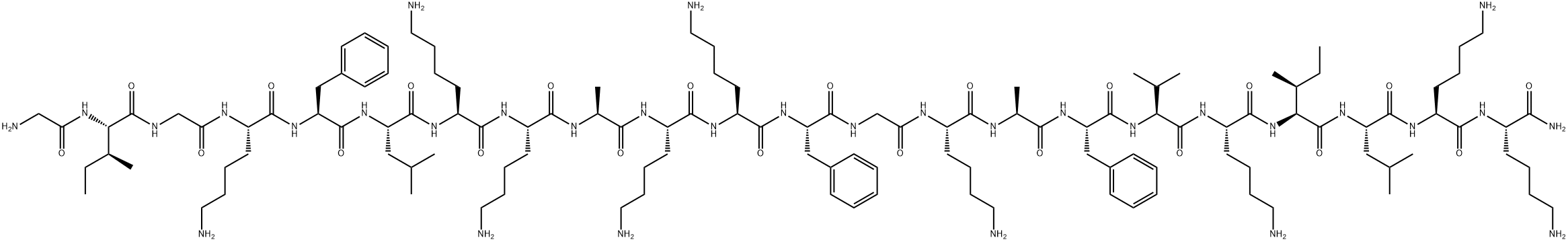 Pexiganan Chemical Structure