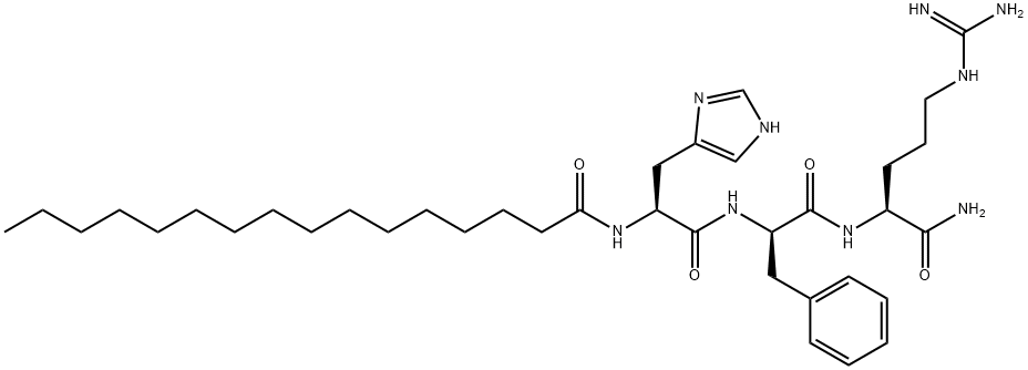 Palmitoyl Tripeptide-8 Chemical Structure