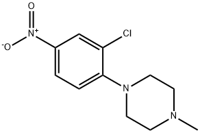 1-(2-Chloro-4-nitrophenyl)-4-methylpiperazine Chemical Structure
