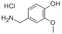 Vanillylamine hydrochloride Chemical Structure
