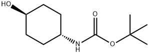 trans-4-Boc- Aminocyclohexanol Chemical Structure