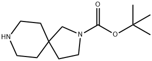 Tert-butyl 2,8-diazaspiro[4.5]decane-2-carboxylate Chemical Structure