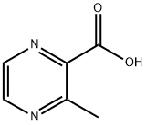 3-Methylpyrazine-2-carboxylic Acid Chemical Structure