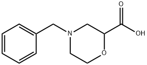 4-Benzyl-morpholine-2-carboxylic acid Chemical Structure
