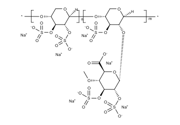 Pentosan Polysulfate Sodium Chemical Structure