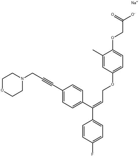 Mavodelpar sodium Chemical Structure