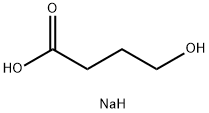 Sodium oxybate 结构式