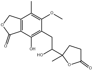 Mycophenolate Hydroxy Lactone Chemical Structure
