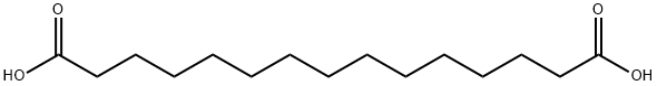 Pentadecanedioic acid Chemical Structure