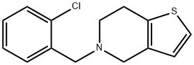 Ticlopidine 结构式