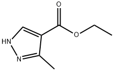 Ethyl 3-Methylpyrazole-4-carboxylate 结构式