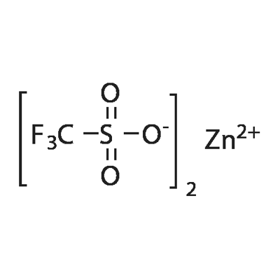 Zinc trifluoromethanesulfonate 结构式